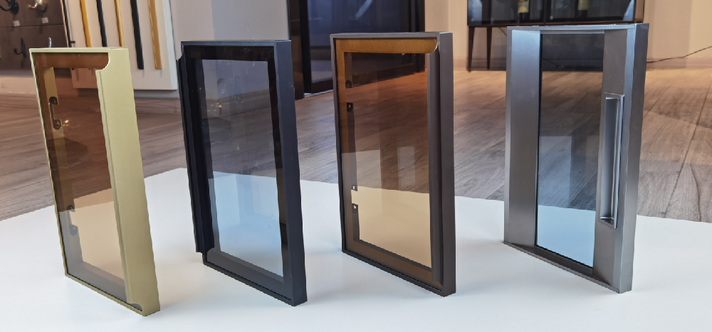 Aluminum Profile Furniture – Minimalist & Premium Aluminum Frame Glass Doors